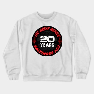 Great Refuge 20th Roll Call logo Crewneck Sweatshirt